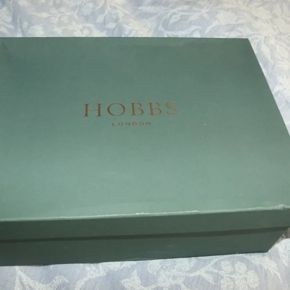 Hobbs Lexi Suede Sandals Blue US 10 - Picture 9 of 10